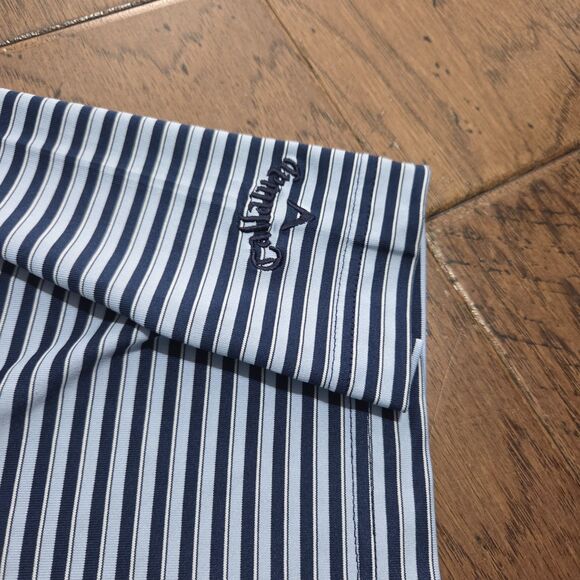 Callaway Polo Shirt Mens 3X Blue Opti-Dri Performance Golf Stretch - Picture 3 of 8